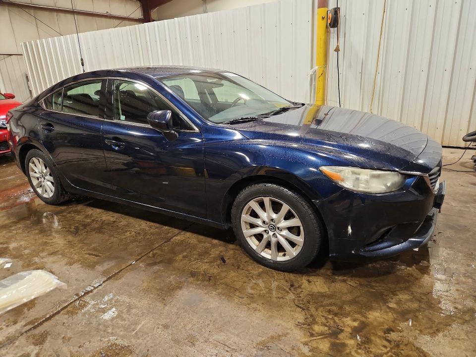 2015 Mazda 6 VIN JM1GJ1U65F1168011 COPART salvage auction — WATER/FLOOD, PA - CERT OF SALVAGE-W=FLOOD VEH, sold $725 on 2026-08-27 (photo 4)