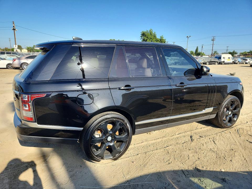 2017 Land rover RANGE ROVER VIN SALGS2FE2HA363583 COPART salvage auction — MINOR DENT/SCRATCHES, Salvage Title, sold $1,650 on 2026-07-27 (photo 3)
