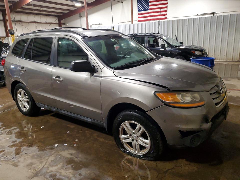 2011 Hyundai Santa fe VIN 5XYZGDAB9BG020089 COPART salvage auction — FRONT END, Pa - Certificate Of Salvage, sold $1,100 on 2026-07-24 (photo 4)