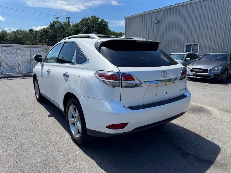 2013 Lexus Rx VIN 2T2BK1BA7DC165890 COPART salvage auction — MINOR DENT/SCRATCHES, Nj - Certificate Of Title, sold $7,600 on 2026-07-29 (photo 2)