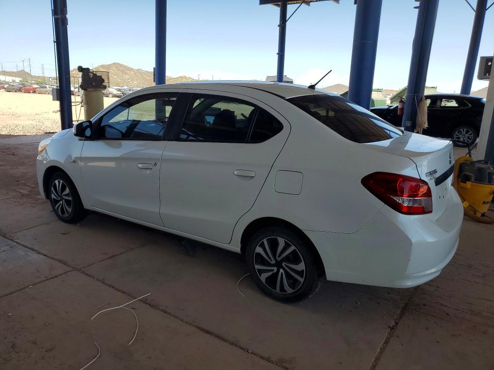 2018 Mitsubishi Mirage VIN ML32F3FJ8JHF06368 COPART salvage auction — REAR END, Az - Cert Of Title - Salvage, sold $1,800 on 2026-07-14 (photo 2)