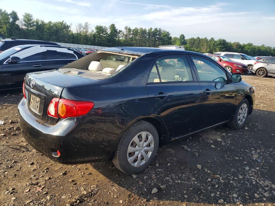 2010 Toyota Corolla VIN JTDBU4EE6AJ073023 COPART salvage auction — ROOF, Md - Certificate Of Title, sold $2,950 on 2026-07-28 (photo 3)