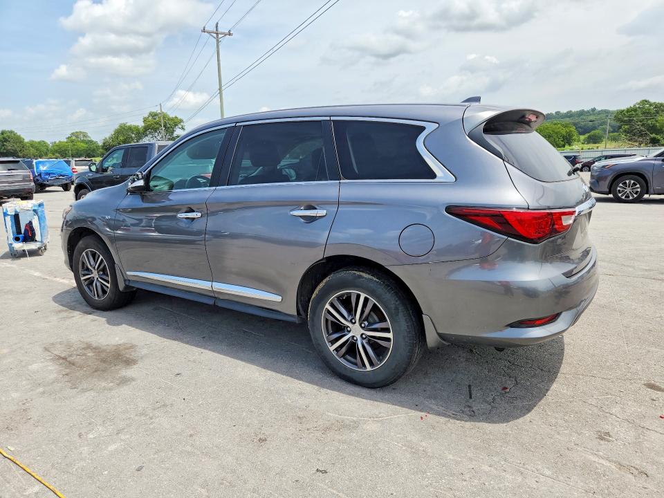 2017 Infiniti Qx60 VIN 5N1DL0MM5HC550760 COPART salvage auction — FRONT END, Tn - Certificate Of Title, sold $2,450 on 2026-08-03 (photo 2)