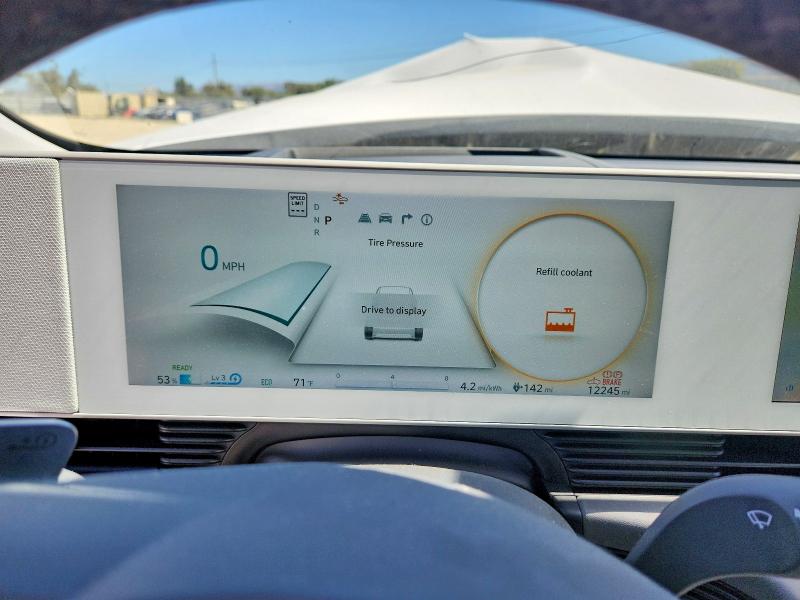 2024 Hyundai Ioniq VIN KM8KR4DE2RU253494 COPART salvage auction — FRONT END, Ca - Salvage Certificate, sold $7,500 on 2026-07-28 (photo 9)