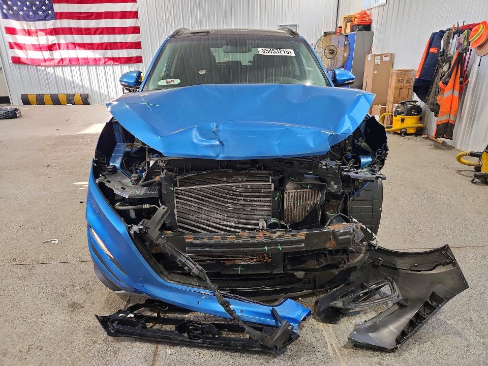 2018 Hyundai Tucson VIN KM8J3CA29JU643367 COPART salvage auction — FRONT END, Oh - Cert Of Title-Salvage, sold $425 on 2026-07-28 (photo 5)