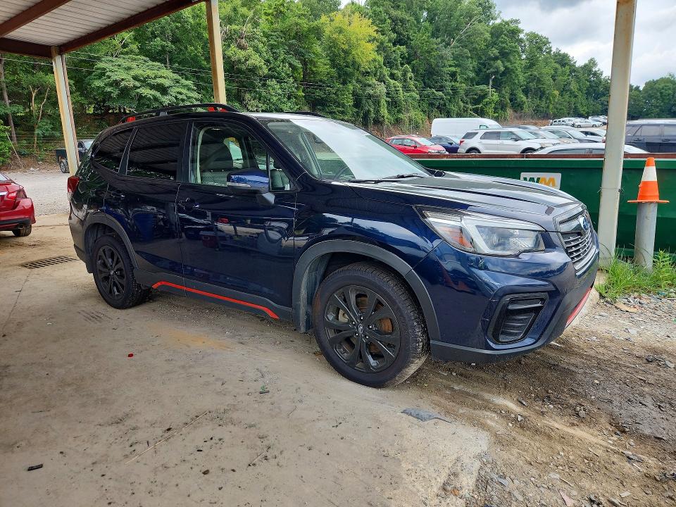 2021 Subaru Forester VIN JF2SKARC0MH591994 COPART salvage auction — REAR END, Al - Cert Of Title-Salvage Title, sold $175 on 2026-07-21 (photo 4)