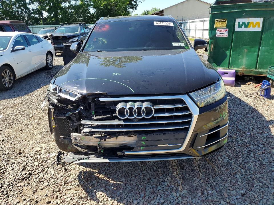 2017 Audi Q7 VIN WA1LAAF76HD007733 COPART salvage auction — FRONT END, Ny - Mv-907A Salvage Certificate, sold $275 on 2026-07-20 (photo 5)