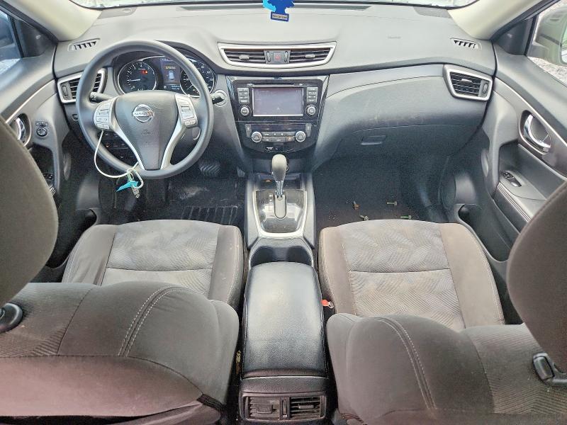 2016 Nissan Rogue VIN KNMAT2MV8GP618472 COPART salvage auction — REAR END, Wi - Certificate Of Title, sold $1,100 on 2026-07-27 (photo 8)