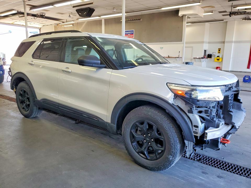 2023 Ford Explorer VIN 1FMSK8JH5PGA28539 COPART salvage auction — REAR END, Wa - Bill Of Sale, sold $10,800 on 2026-08-21 (photo 4)