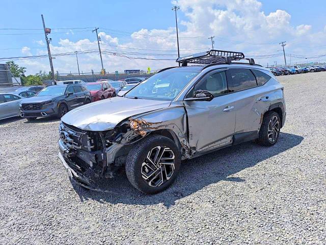 2025 Hyundai Tucson VIN 5NMJECDE5SH606510 COPART salvage auction — FRONT END, Ny - Mv-907A Salvage Certificate, sold $11,800 on 2026-07-22 (photo 1)