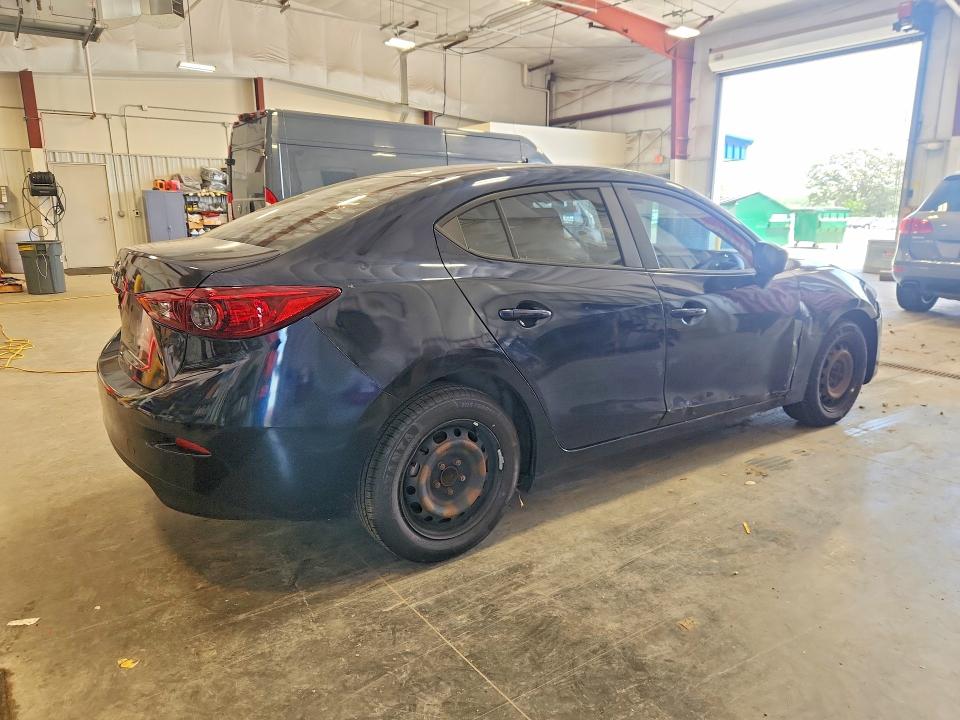 2016 Mazda 3 VIN 3MZBM1T73GM328254 COPART salvage auction — FRONT END, Wi - Cert Of Title-Claim Paid, sold $825 on 2026-07-09 (photo 3)