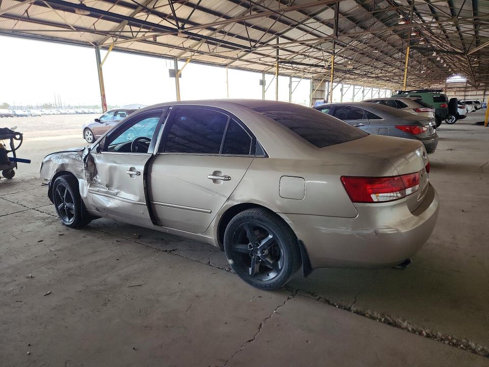 2006 Hyundai Sonata VIN 5NPEU46F26H005323 COPART salvage auction — FRONT END, Az - Cert Of Title - Salvage, sold $250 on 2026-07-20 (photo 2)