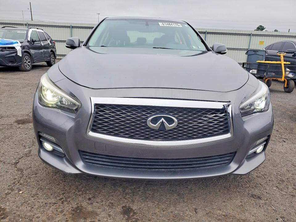 2014 Infiniti Q50 VIN JN1BV7AR8EM701114 COPART salvage auction — REAR END, Pa - Certificate Of Salvage, sold $1,350 on 2026-07-31 (photo 5)