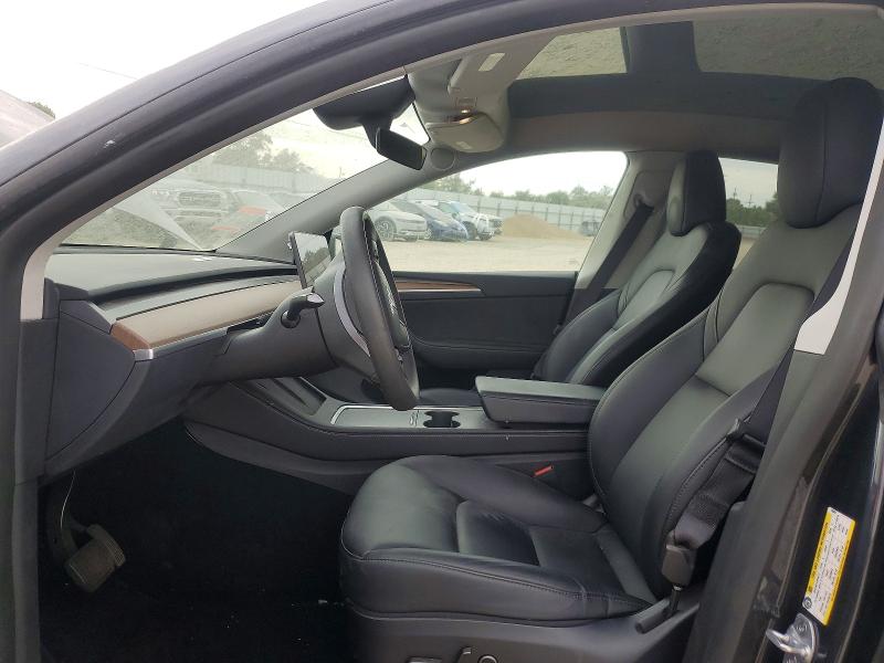 2024 Tesla Model y VIN 7SAYGDEE0RF158429 COPART salvage auction — FRONT END, Ca - Salvage Certificate, sold $7,700 on 2026-07-28 (photo 7)