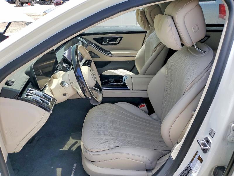 2022 Mercedes-benz S-klasse VIN W1K6G6DB0NA160147 COPART salvage auction — MINOR DENT/SCRATCHES, Fl - Cert Of Title-Salvage Theft, sold $18,200 on 2026-07-28 (photo 7)