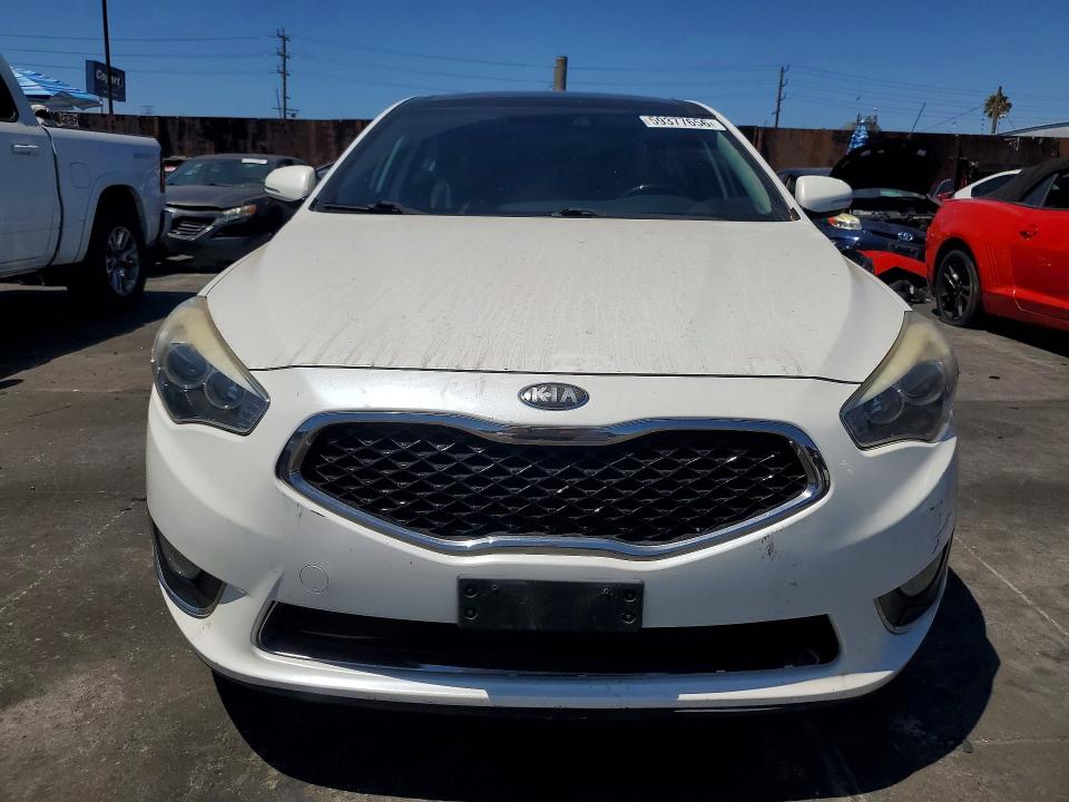 2014 Kia Cadenza VIN KNALN4D75E5131588 COPART salvage auction — SIDE, CA - SALVAGE CERTIFICATE, sold $1,300 on 2026-07-29 (photo 5)