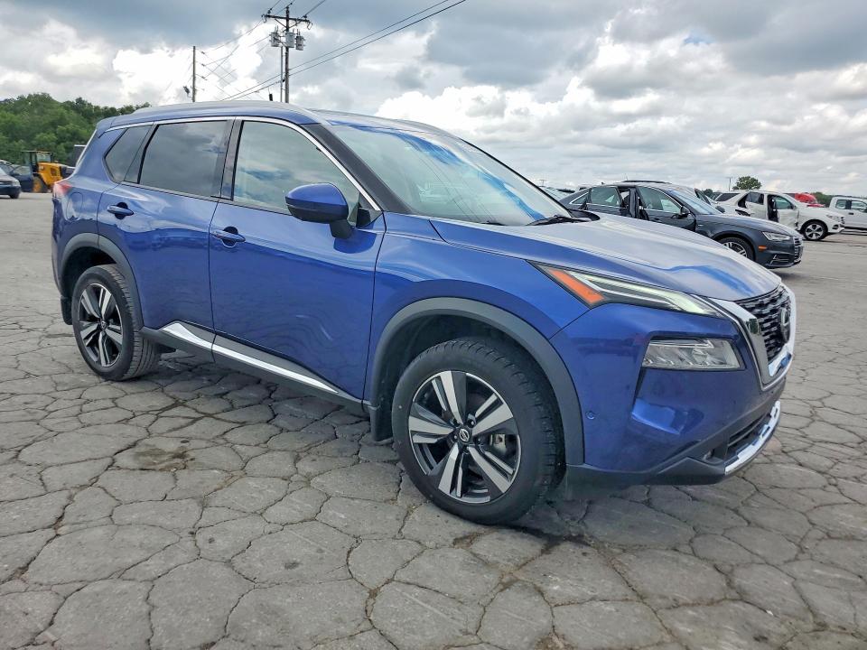 2021 Nissan Rogue VIN JN8AT3DD9MW320046 COPART salvage auction — SIDE, CO - CERTIFICATE OF TITLE, sold $7,700 on 2026-07-20 (photo 4)