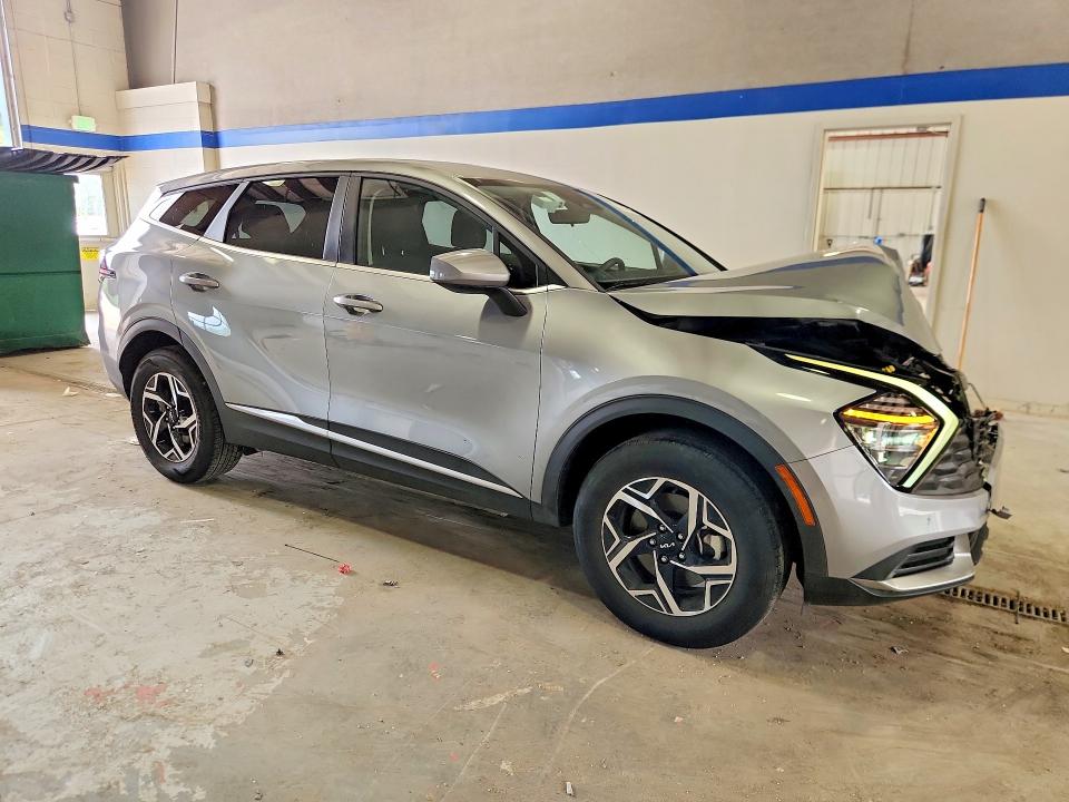 2025 Kia Sportage VIN KNDPUCDF8S7370416 COPART salvage auction — FRONT END, Va - Cert Of Title - Salvage, sold $7,000 on 2026-07-31 (photo 4)
