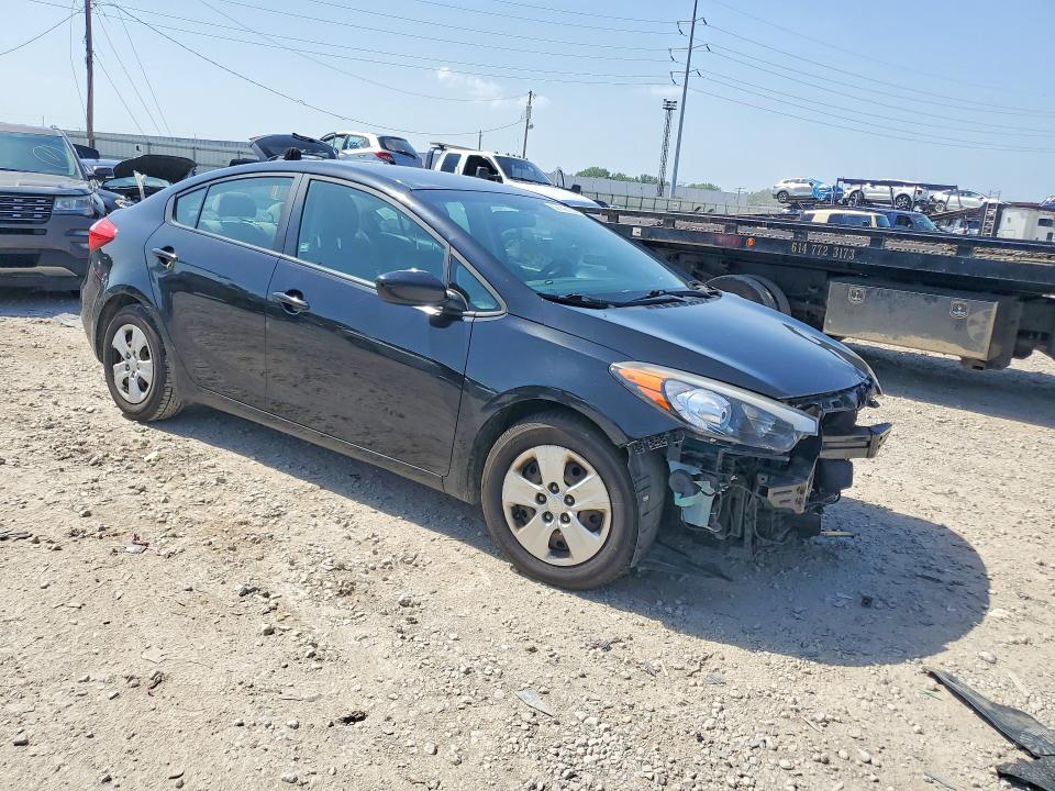 2016 Kia Forte VIN KNAFK4A64G5540850 COPART salvage auction — FRONT END, Oh - Cert Of Title-Salvage, sold $950 on 2026-07-10 (photo 4)