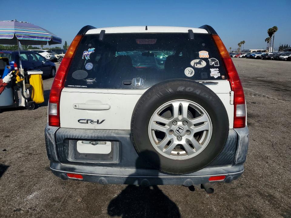 2004 Honda Cr-v VIN JHLRD78874C039321 COPART salvage auction — NORMAL WEAR, Ca - Dis/Dlr/Exp Only Clean Title, sold $60 on 2026-07-21 (photo 6)