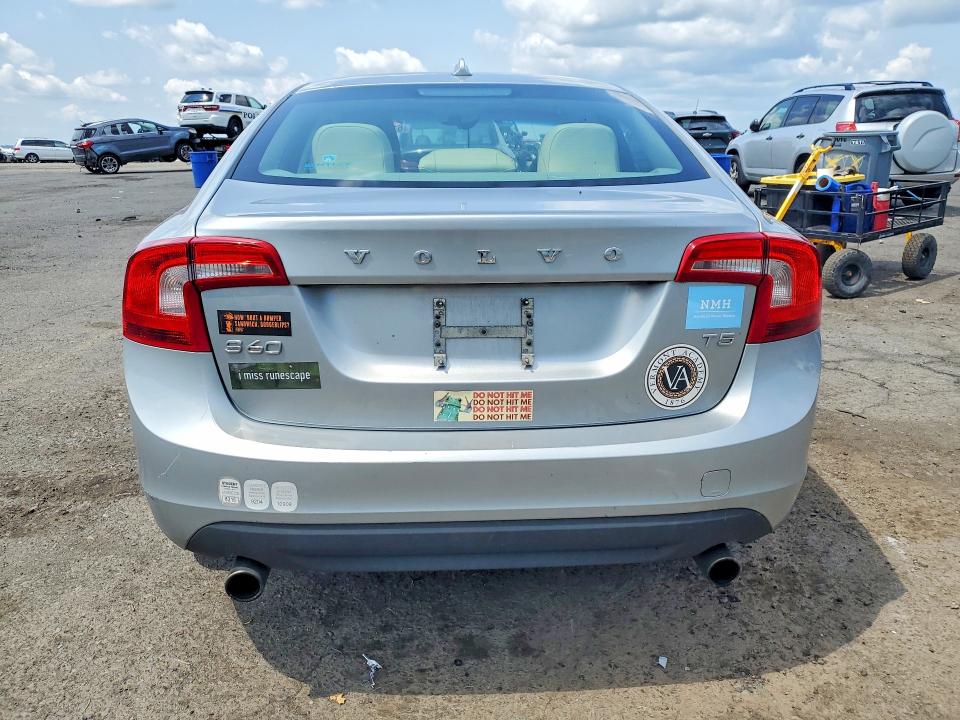 2013 Volvo S60 VIN YV1612FS8D2227159 COPART salvage auction — FRONT END, Pa - Certificate Of Salvage, sold $425 on 2026-07-31 (photo 6)