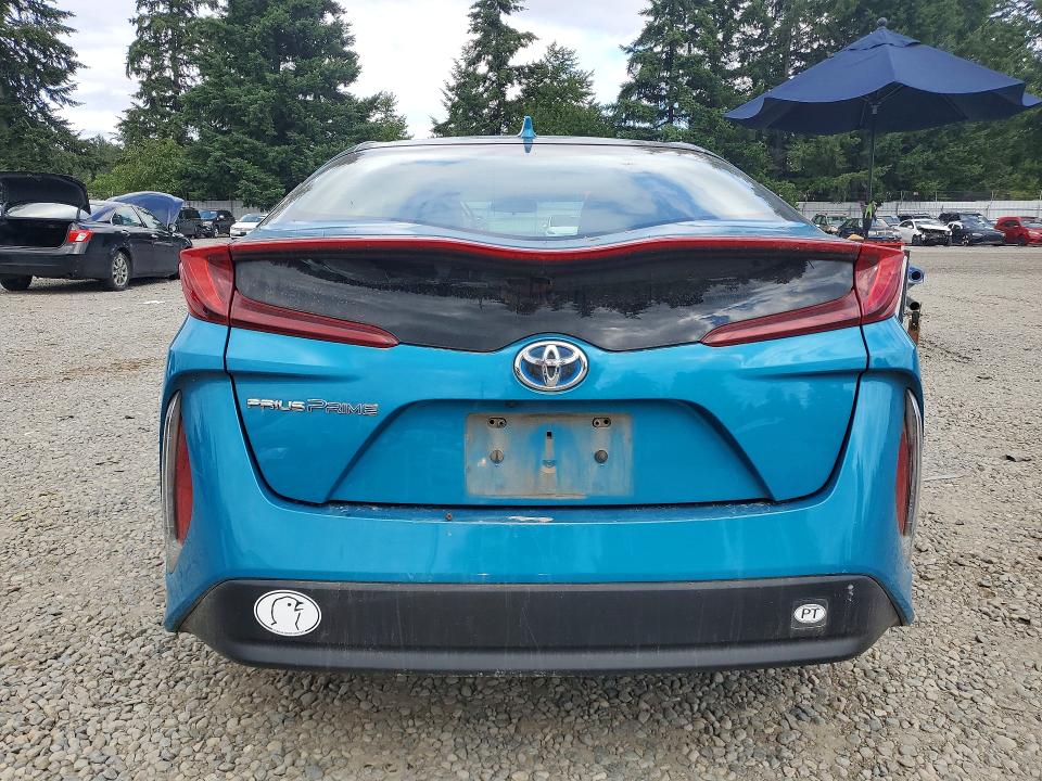 2018 Toyota Prius prime VIN JTDKARFP8J3077018 COPART salvage auction — SIDE, WA - BILL OF SALE, sold $2,400 on 2026-07-24 (photo 6)