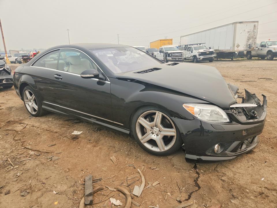 2009 Mercedes-benz Cl-klasse VIN WDDEJ86XX9A022610 COPART salvage auction — FRONT END, MI - CERTIFICATE OF TITLE, sold $2,950 on 2026-07-31 (photo 4)