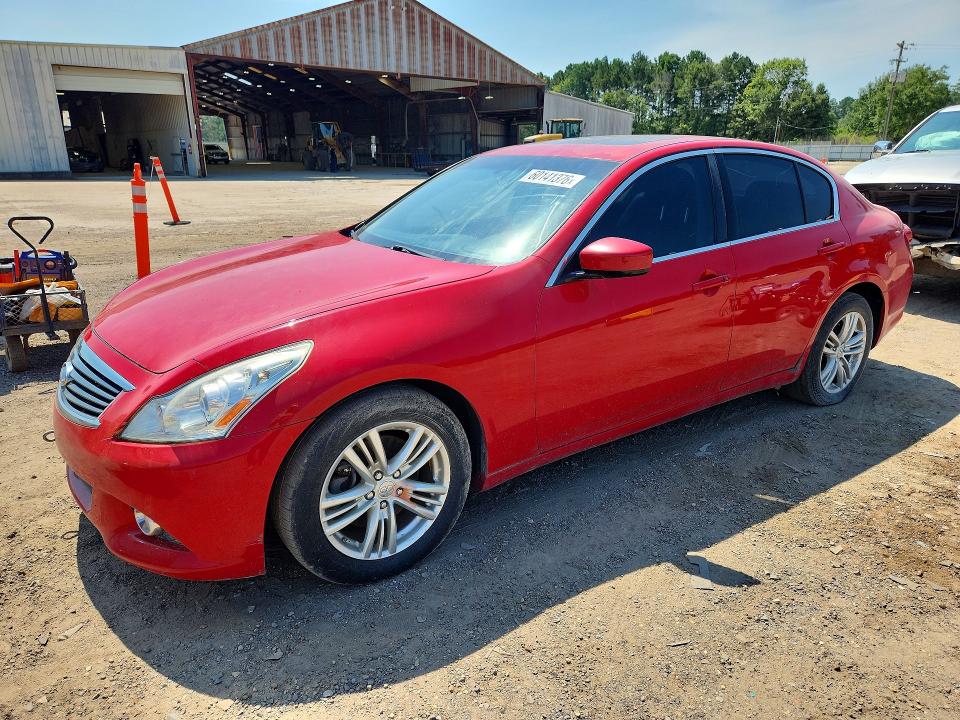2011 Infiniti G37 VIN JN1CV6AR1BM402610 COPART salvage auction — SIDE, AZ - CERTIFICATE OF TITLE, sold $2,265 on 2026-07-10 (photo 1)