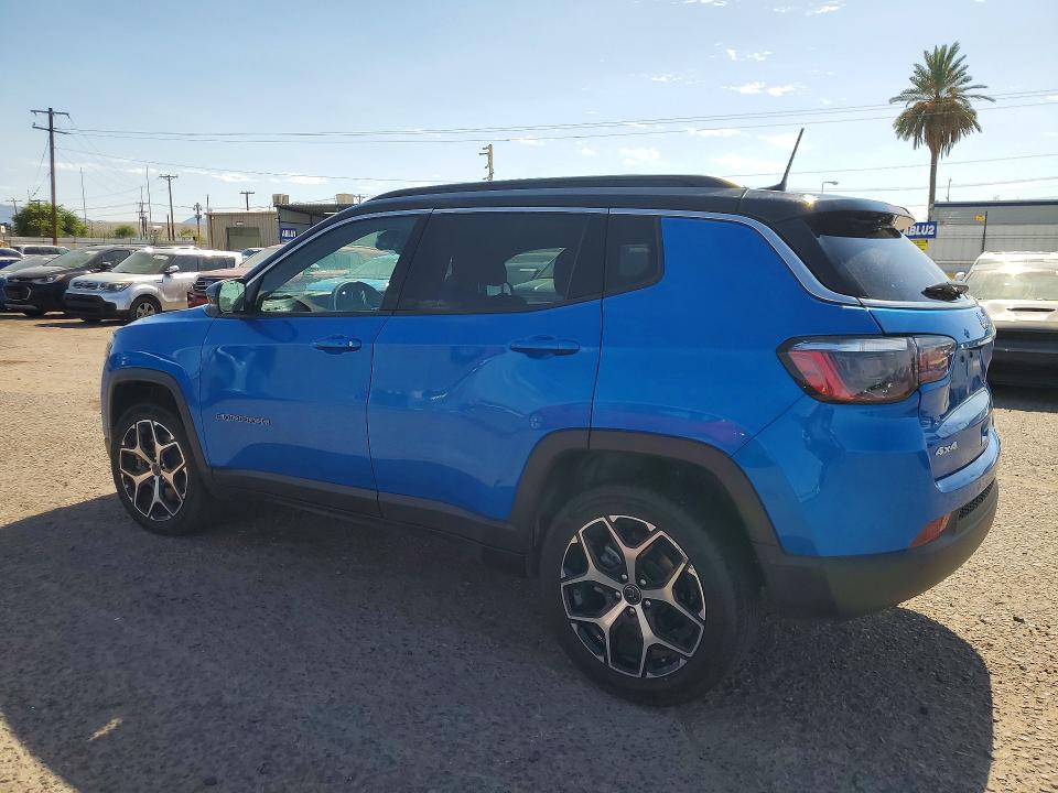 2025 Jeep Compass VIN 3C4NJDCN4ST523111 COPART salvage auction — FRONT END, Mn - Certificate Of Title, sold $8,200 on 2026-07-27 (photo 2)