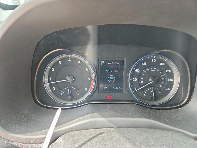 2018 Hyundai Kona VIN KM8K6CAA1JU084920 COPART salvage auction — REAR END, Fl - Cert Of Title Slvg Rebuildable, sold $2,100 on 2026-07-15 (photo 9)