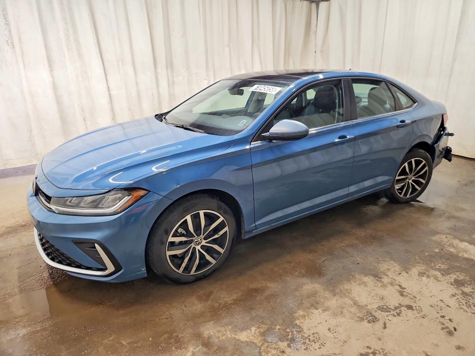 2025 Volkswagen Jetta VIN 3VW7X7BU0SM098351 — COPART salvage auction photo