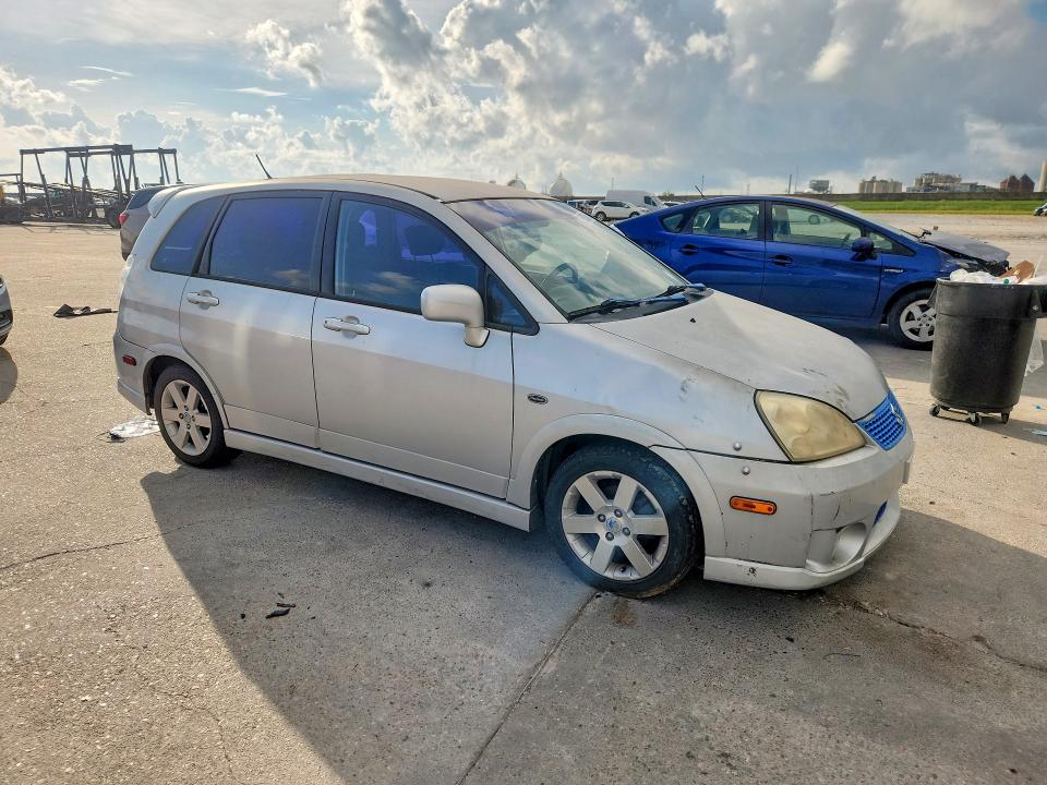 2005 Suzuki Aerio VIN JS2RC61H455304714 COPART salvage auction — WATER/FLOOD, LA - CERT OF TITLE-SALVAGE FLOOD, sold $70 on 2026-07-22 (photo 4)
