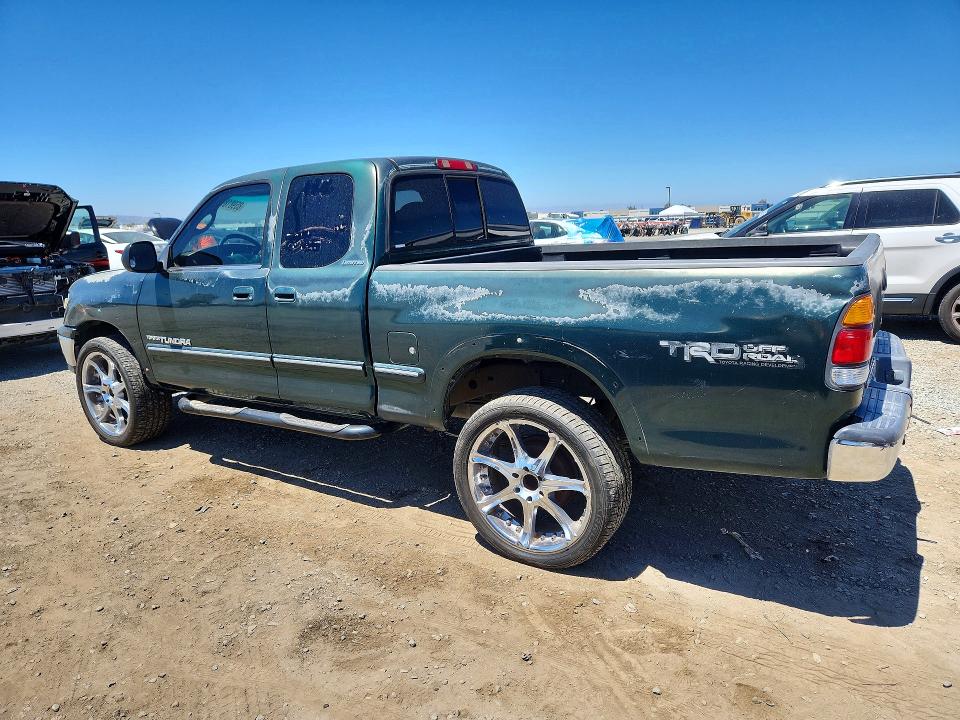 2001 Toyota Tundra VIN 5TBRT38121S141981 COPART salvage auction — FRONT END, Ca - Salvage Certificate, sold $1,550 on 2026-07-24 (photo 2)