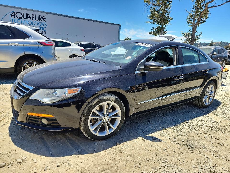 2010 Volkswagen Cc VIN WVWHP7AN6AE541480 COPART salvage auction — MINOR DENT/SCRATCHES, Ca - Dis/Dlr/Exp Only Clean Title, sold $550 on 2026-07-30 (photo 1)