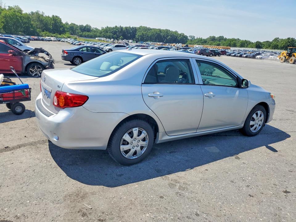 2009 Toyota Corolla VIN JTDBL40EX9J042346 COPART salvage auction — MECHANICAL, PA - NON PUBLIC CLEAN TITLE, sold $450 on 2026-07-21 (photo 3)