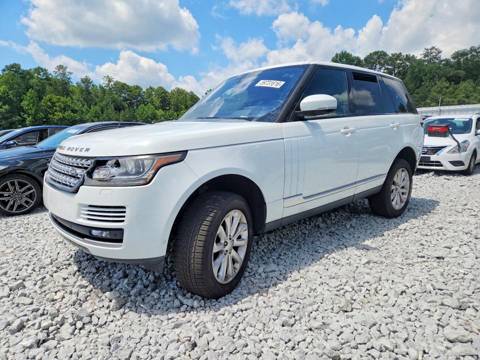 2016 Land rover RANGE ROVER VIN SALGS2KF0GA297323 COPART salvage auction — FRONT END, GA - CERT OF TITLE-COURT ORDER, sold $3,000 on 2026-07-24 (photo 1)