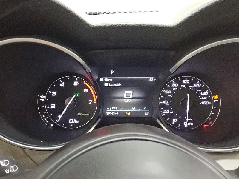 2021 Alfa romeo Stelvio VIN ZASPAKAN6M7D11339 COPART salvage auction — REAR END, Il - Certificate Of Title, sold $11,800 on 2026-08-11 (photo 9)