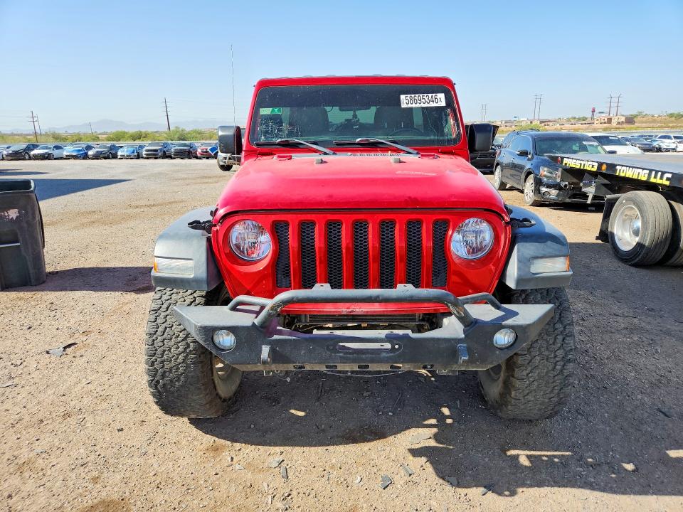 2018 Jeep VIN 1C4HJXDG9JW134505 COPART salvage auction — UNDERCARRIAGE, Az - Certificate Of Title, sold $10,200 on 2026-07-31 (photo 5)