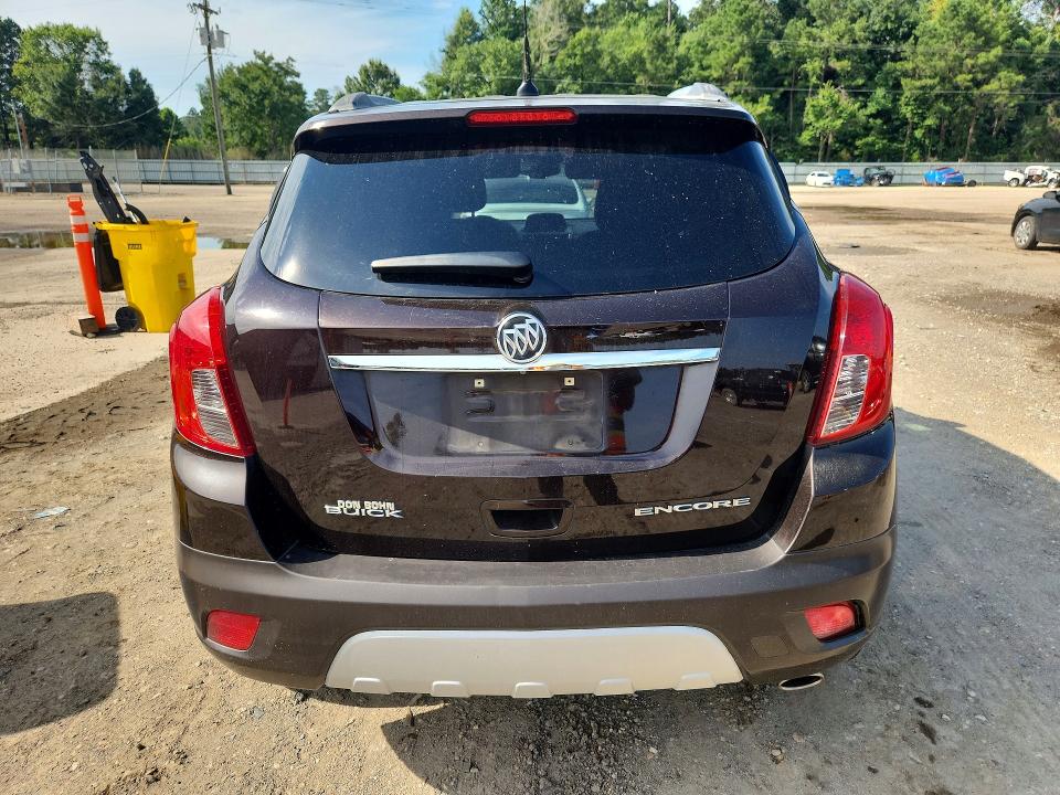 2014 Buick Encore VIN KL4CJBSB5EB521385 COPART salvage auction — WATER/FLOOD, La - Cert Of Title-Salvage, sold $1,600 on 2026-09-11 (photo 6)