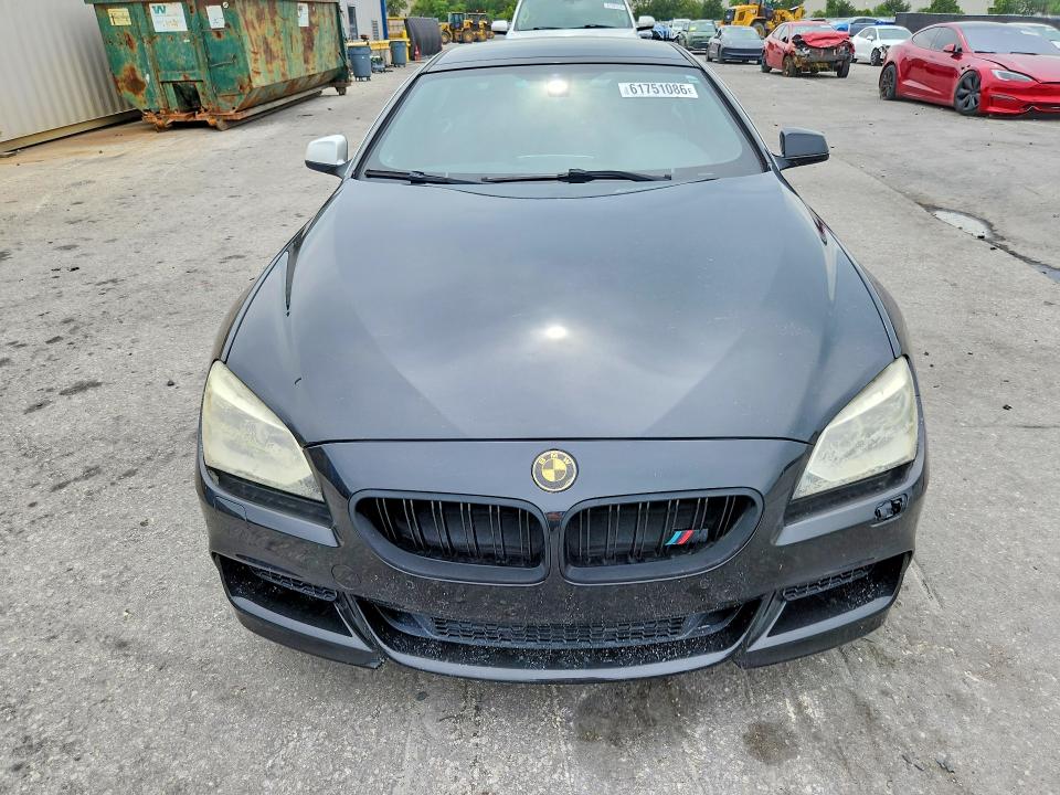 2013 BMW 6er VIN WBA6B2C5XDD128622 COPART salvage auction — SIDE, Fl - Cert Of Title Slvg Rebuildable, sold $1,850 on 2026-08-18 (photo 5)