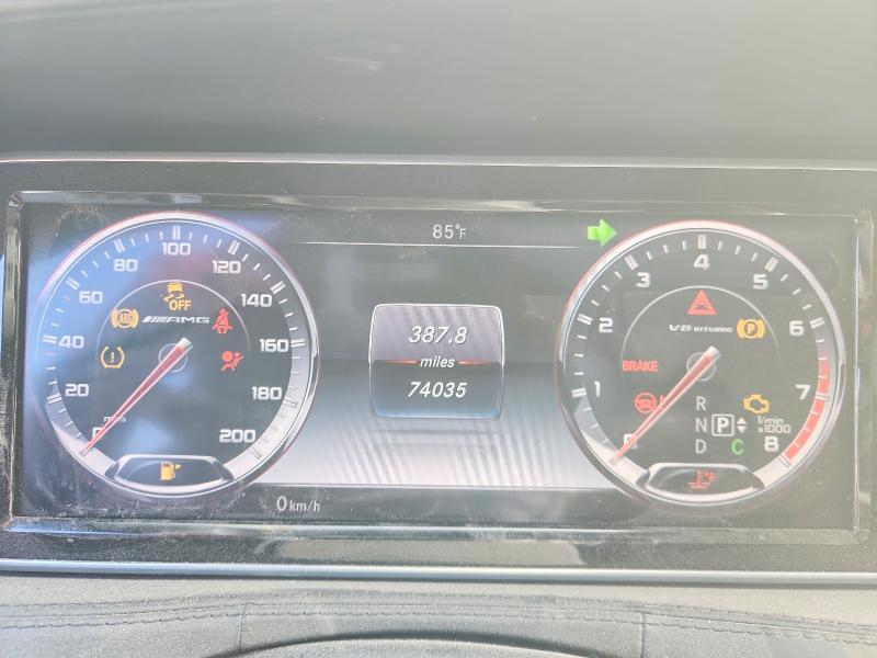 2015 Mercedes-benz S-klasse VIN WDDUG7JB0FA119214 COPART salvage auction — FRONT END, Ca - Salvage Certificate (P), sold $11,800 on 2026-07-14 (photo 9)