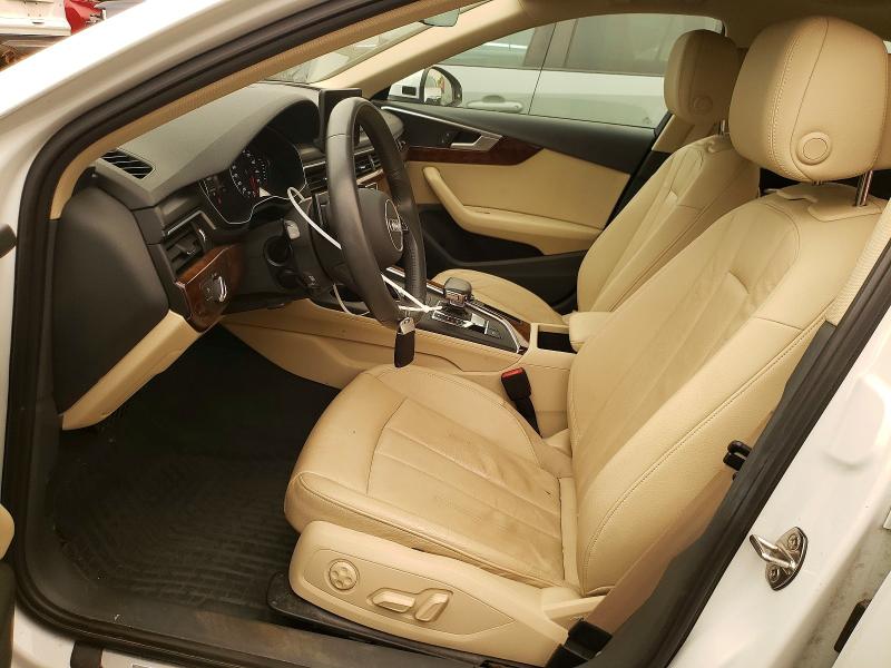2019 Audi A4 VIN WAUDNAF4XKA113550 COPART salvage auction — ROOF, CT - CERT OF TITLE-SALVAGE, sold $1,000 on 2026-07-21 (photo 7)