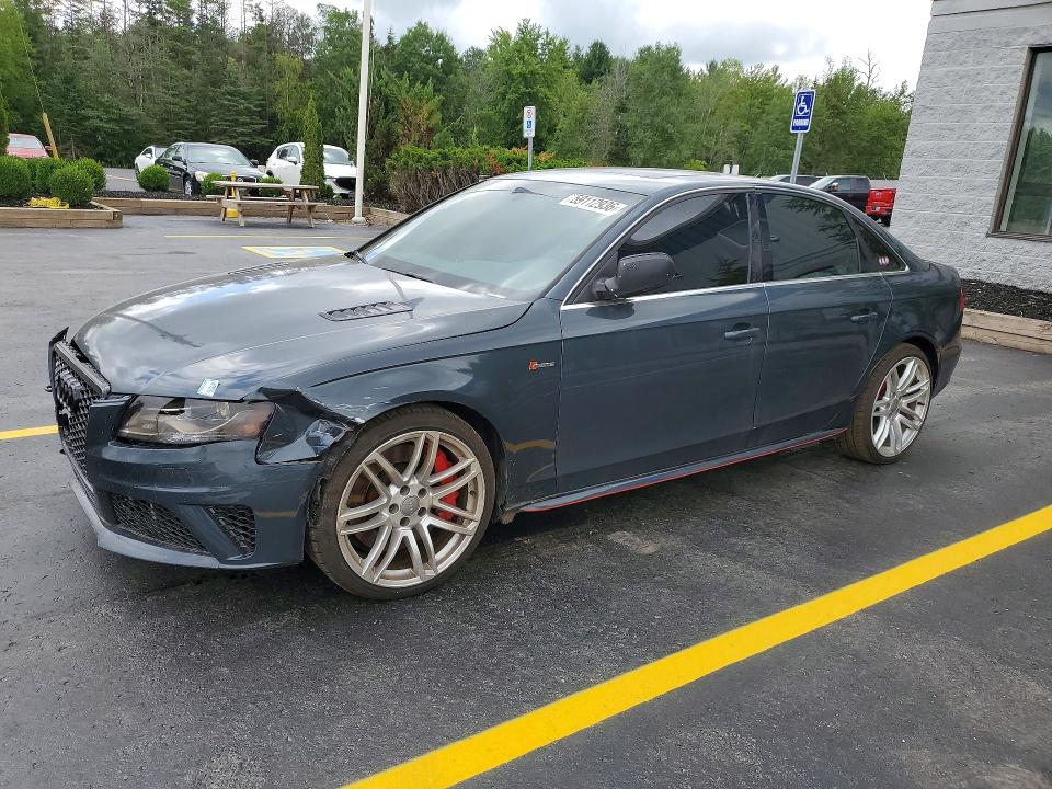 2011 Audi S4 VIN WAUFGCFL8BA102570 COPART salvage auction — FRONT END, On - Permit No Brand - Unfit, sold $475 on 2026-07-21 (photo 1)