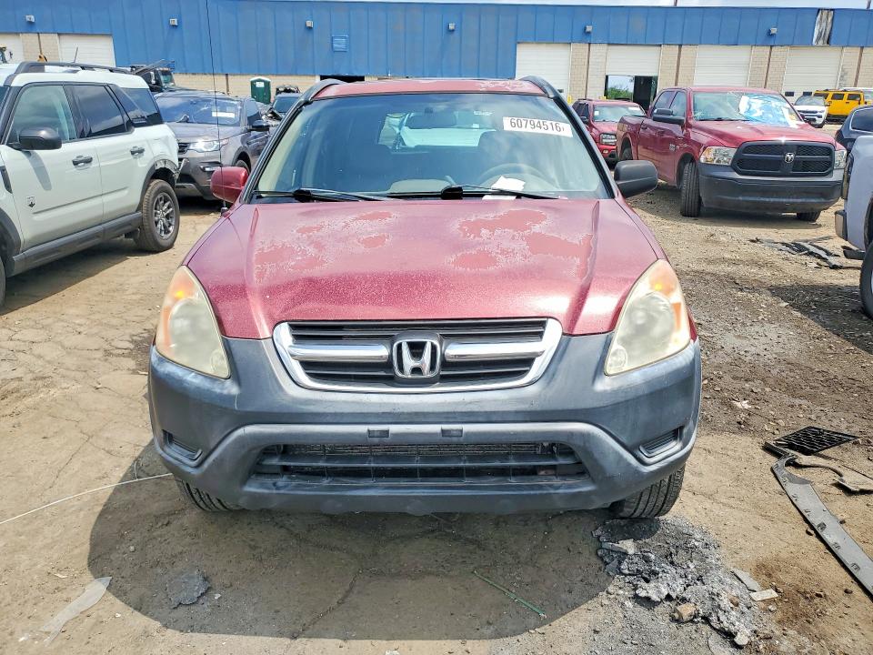 2002 Honda Cr-v VIN JHLRD78862C017968 COPART salvage auction — REAR END, Mi - Certificate Of Title, sold $325 on 2026-07-28 (photo 5)