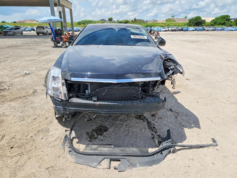 2014 Cadillac Cts VIN 1G6DE1E30E0120502 COPART salvage auction — FRONT END, Fl - Certificate Of Destruction, sold $275 on 2026-07-28 (photo 5)