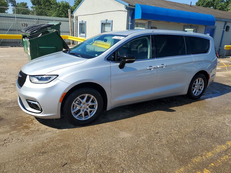2024 Chrysler Pacifica VIN 2C4RC1BG2RR129570 COPART salvage auction — WATER/FLOOD, Fl - Dlr Only Salvage/Rebuildable, sold $8,700 on 2026-07-29 (photo 1)