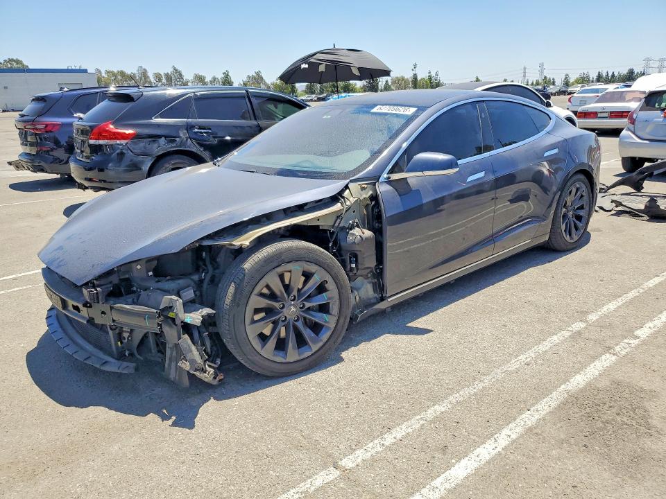 2020 Tesla Model s VIN 5YJSA1E2XLF397034 — COPART salvage auction photo