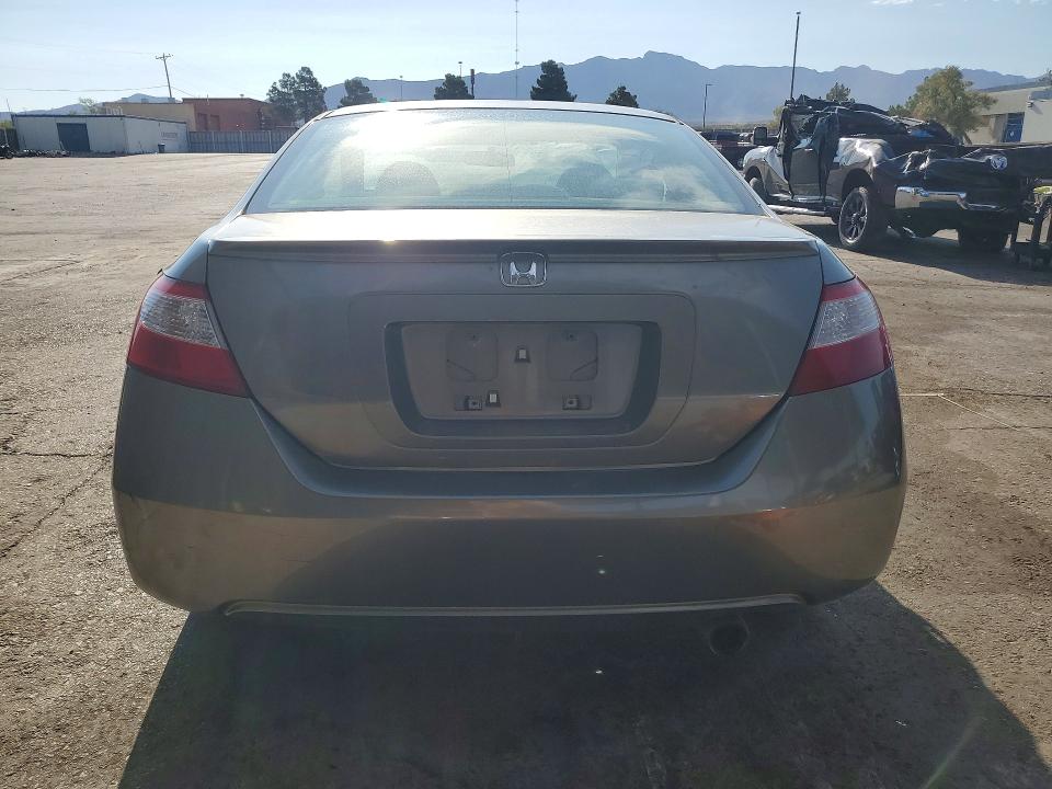 2006 Honda Civic VIN 2HGFG12856H543316 COPART salvage auction — FRONT END, Tx - Salvage Vehicle Title, sold $125 on 2026-07-31 (photo 6)