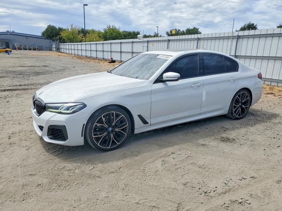 2021 BMW 5er VIN WBA53BJ06MCF38231 — COPART salvage auction photo