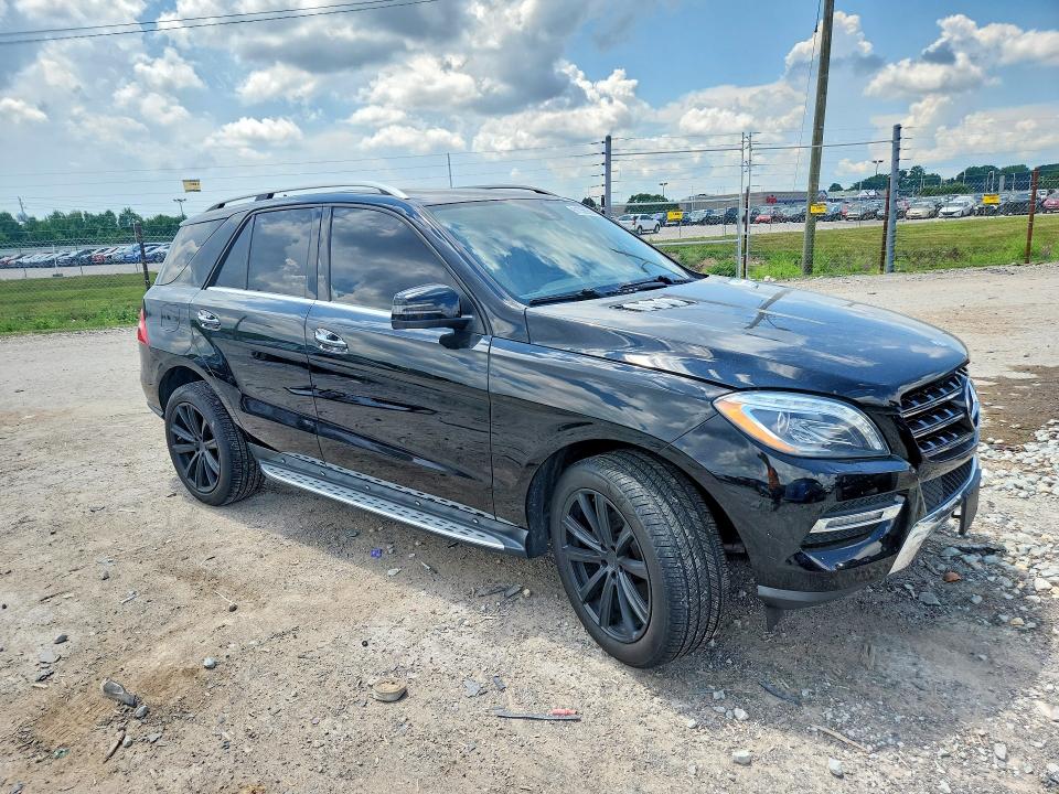 2013 Mercedes-benz M-klasse VIN 4JGDA5HB3DA231861 COPART salvage auction — FRONT END, In - Certificate Of Title, sold $4,850 on 2026-07-31 (photo 4)